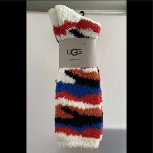 UGG Unisex Red Cali Collage Cozy Comfy Socks